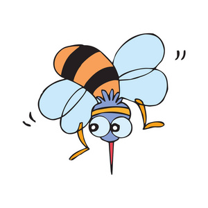 蚊子和苍蝇卡通图片