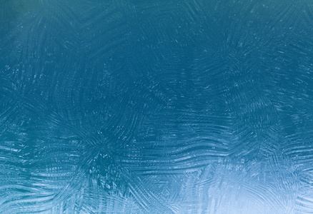 抽象蓝色冰背景