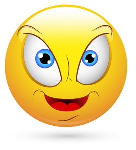 漫画性格矢量插图可爱滑稽的蓝色微笑蝙蝠卡通人物在白色背景下隔离