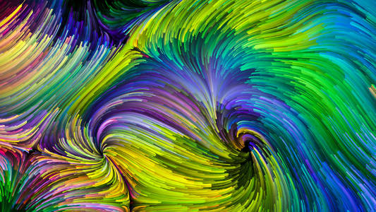 运动系列中的颜色.