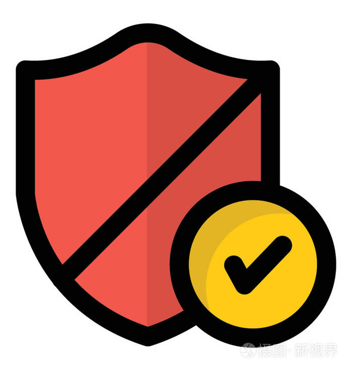 安全徽章, 带刻度标志的防护盾