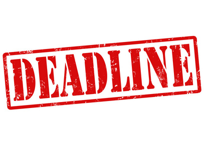 截止日期图片