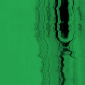 抽象数字屏幕故障效果纹理。绿色和黑色