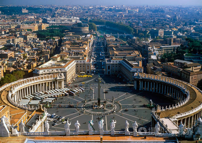 圣彼得斯广场梵蒂冈