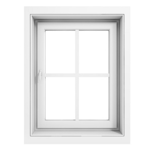 白色背景上的 3d 窗口框架。