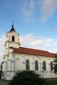白俄罗斯格罗德诺的古老小教堂