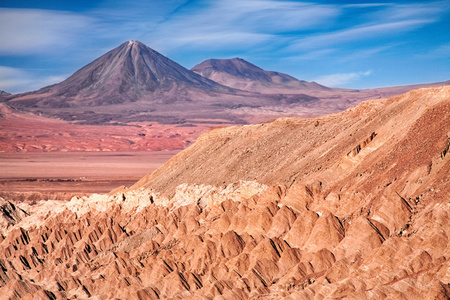 视图从 valle de la 跟智利