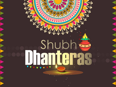 蔚然 Dhanteras 节日海报