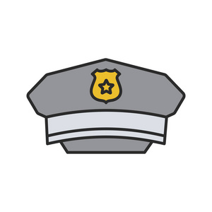 警察帽子图片 警察帽子素材 警察帽子插画 摄图新视界