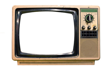电视复古堆栈照片