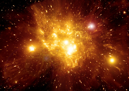 在宇宙深处的某个地方遥远的星系令人敬畏的螺旋星系离地球远许多光年