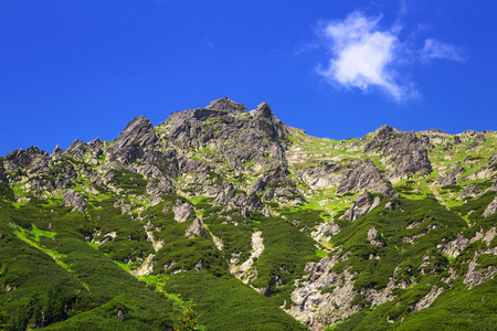 风景秀丽的塔特拉山