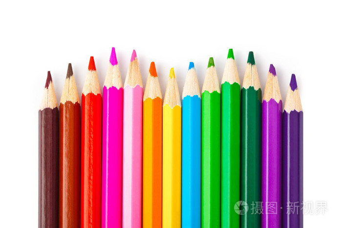 多彩多姿的铅笔