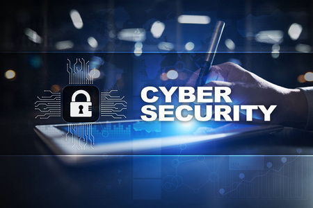 网络安全数据保护信息安全和加密。互联网技术与商业理念