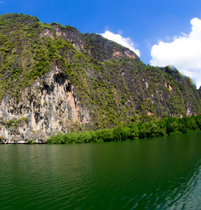 泰国甲米的岩石