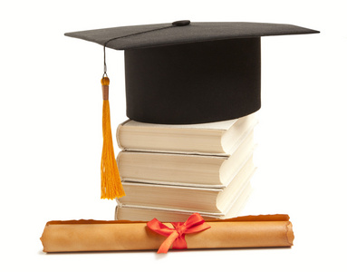 毕业学士硕士帽图片