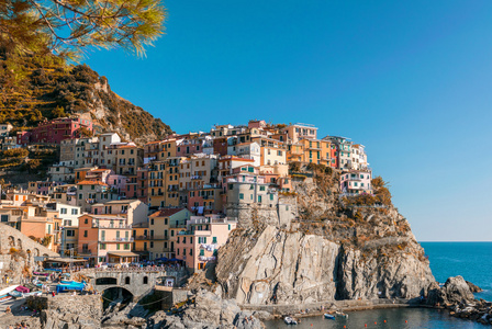 Manarola 古朴的村庄