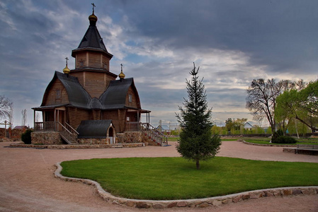 俄罗斯。Novoorsk。圣母的喀山教堂