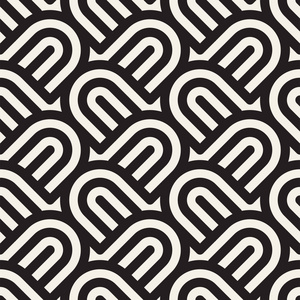 现代时尚的抽象质感.使用带区元素重复几何图块照片