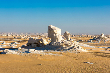 Farafra 在埃及撒哈拉沙漠白沙漠