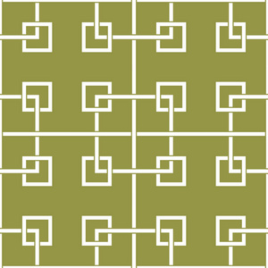 橄榄绿色和白色几何无缝图案, 用于网络纺织品和墙纸