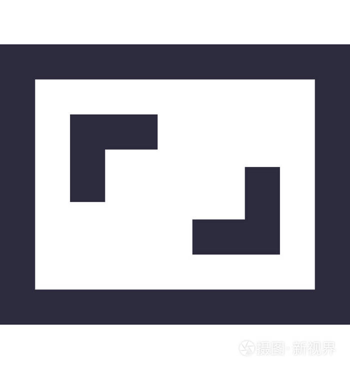 全屏幕矢量图标