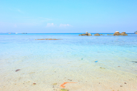 大海和蓝天利普岛泰国