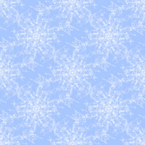 普通的雪花图案白色的浅蓝色, 细腻和梦幻般的照片