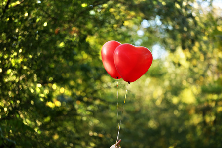 爱情心形气球