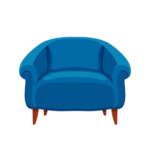 卡通扶手椅图片