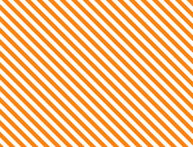无缝, 连续, 对角为橙色和白色的条纹的背景照片