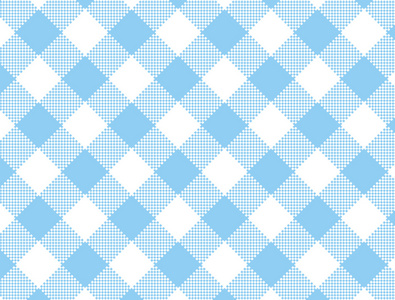 编织蓝色和白色的格子布照片