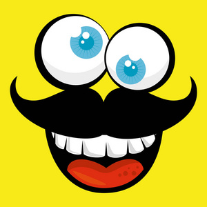 白痴面具疯狂图标照片