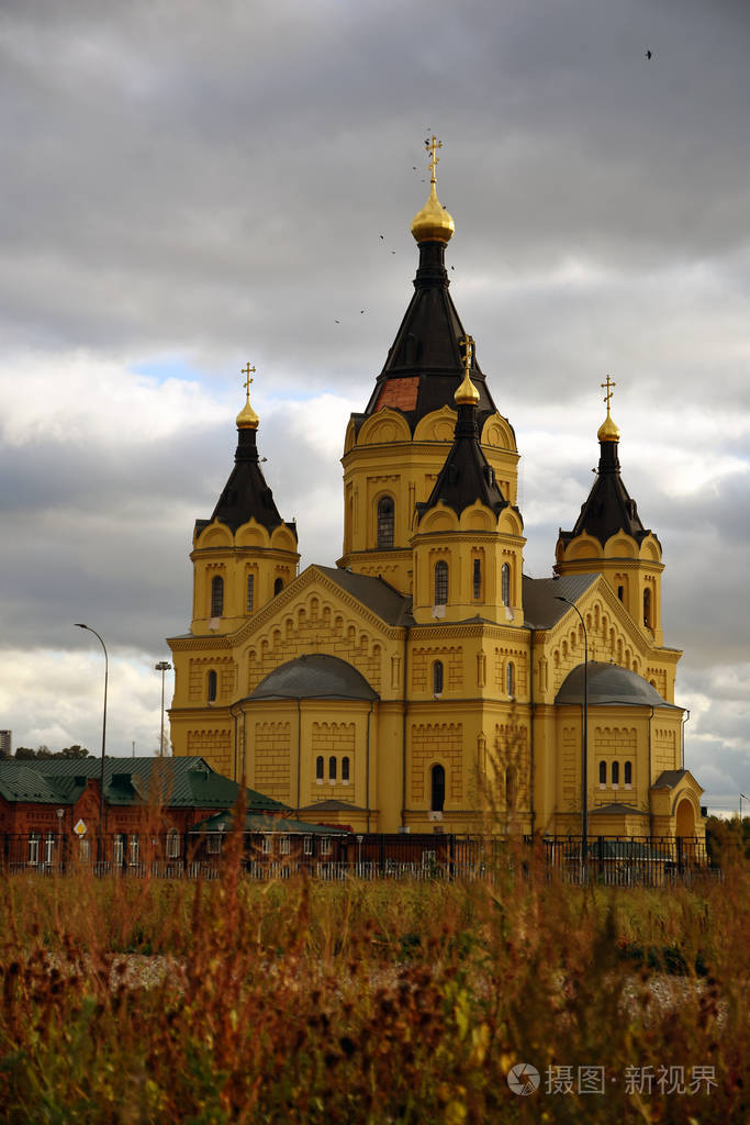 亚历山大涅夫斯基大教堂在下诺夫哥罗德哥罗德, 俄国