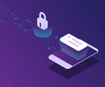 智能锁插画-智能锁手绘-智能锁卡通图-摄图新视界