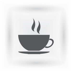 咖啡杯子矢量图标