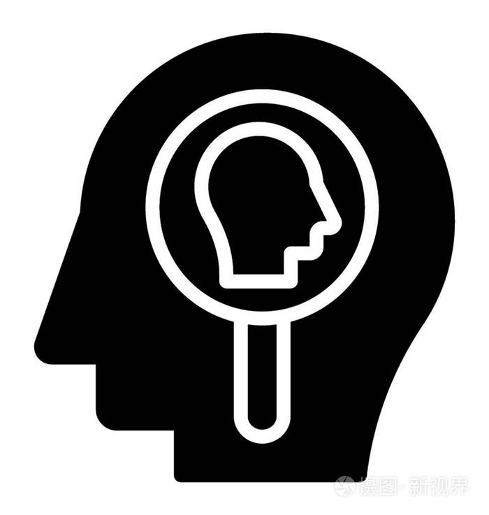 逻辑思维的概念图标