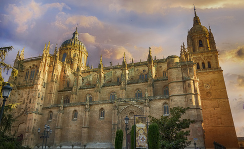 大教堂的萨拉曼卡，西班牙