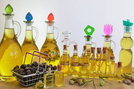 橄榄油和购物文化为健康生活