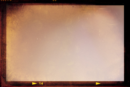 怀旧电影带状边框照片