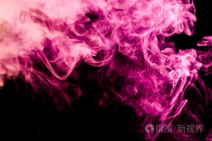 背景从vape的烟雾