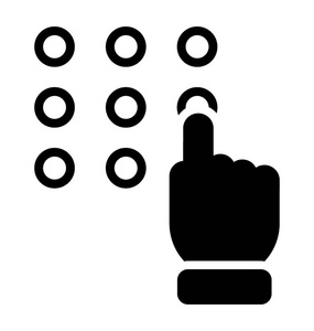 输入密码插画-输入密码手绘-输入密码卡通图-摄图新视界