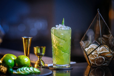 黄瓜鸡尾酒图片