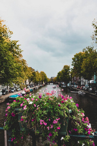 阿姆斯特丹旧城区运河
