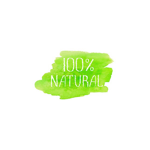 自然产品概念徽标设计模板图片