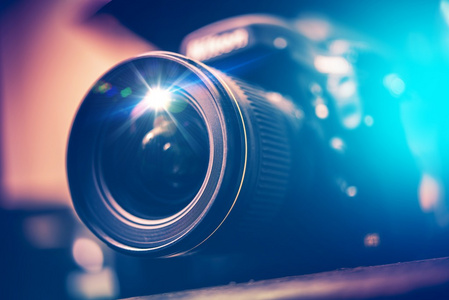 单反特效实例数码单反相机照片