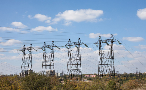 电力传输图片