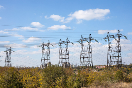 电力传输图片
