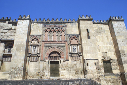 Postigo de la 莱希，科尔多瓦大教堂的立面，西班牙安达卢西亚自治区