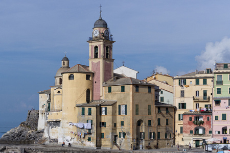 camogli，利古里亚 意大利风景如画的渔民村